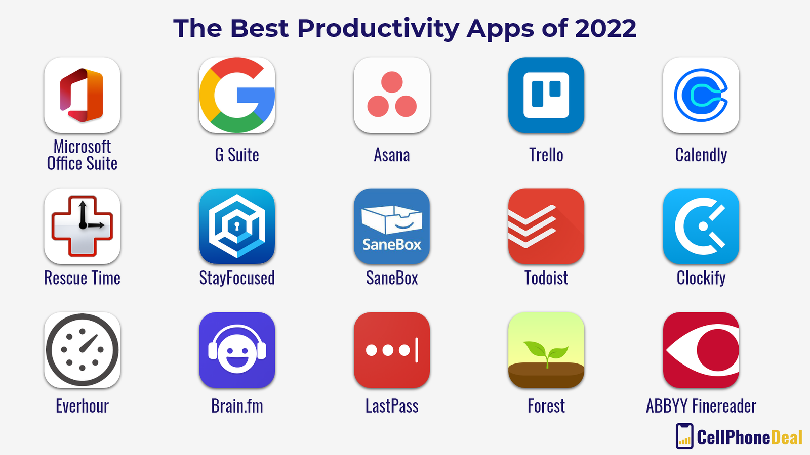 Featured image for Top 10 Productivity Apps to Simplify Your Work and Life