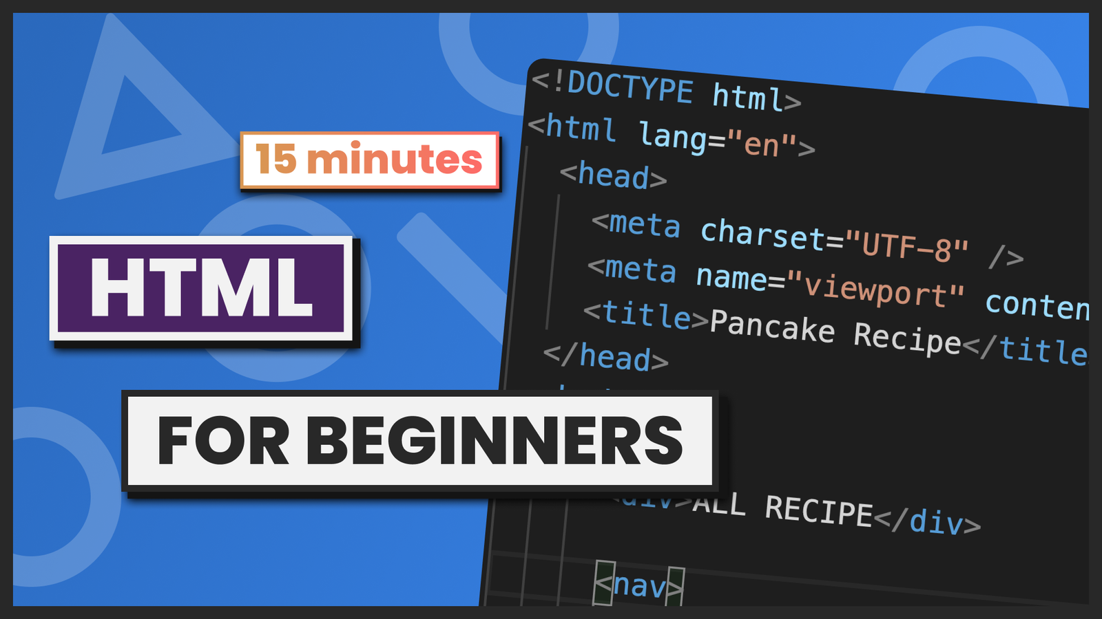 Featured image for How to Learn Basic HTML and CSS Quickly for Beginners