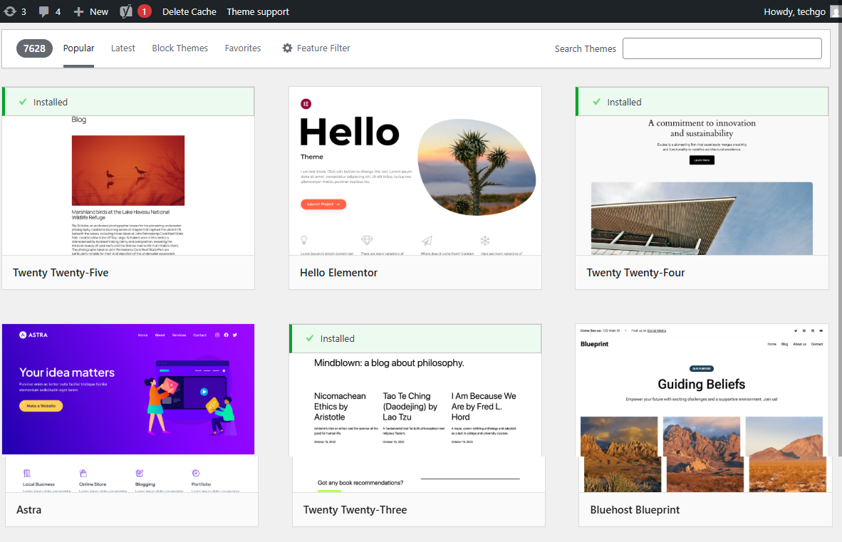 tema-wordpress 10 Tema WordPress Gratis Terbaik untuk Pemula di 2025
